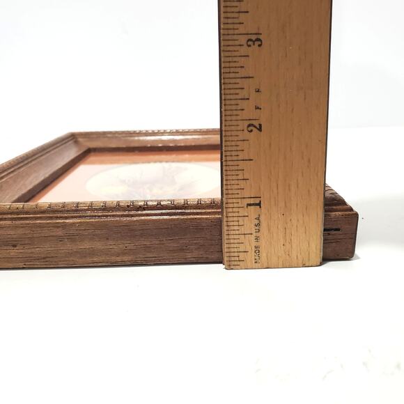 Vtg Kay Lamb Shannon Wood Framed Butterfly Print Entomology Art 9" x 7" - Picture 7 of 11